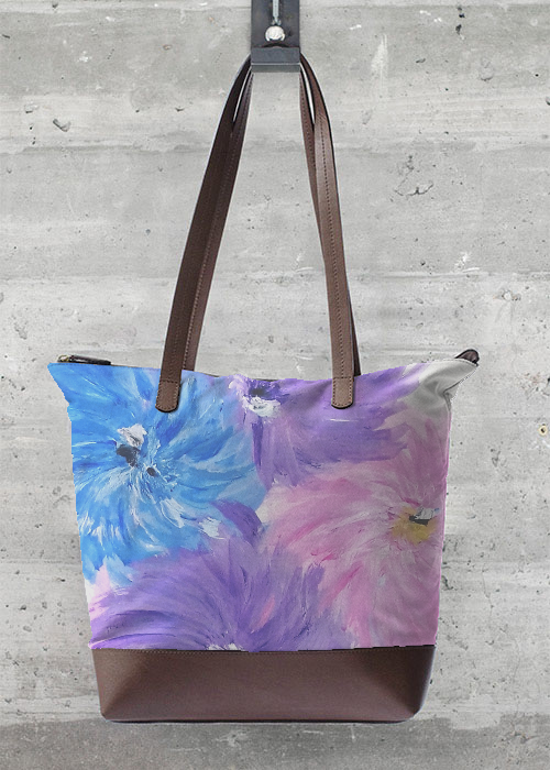 Wild flower statement bag