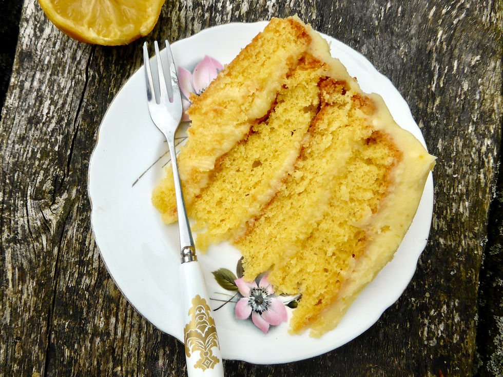 gin and tonic cake