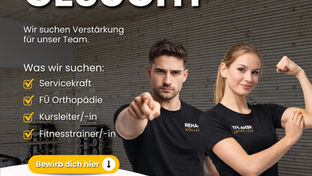 Stellenanzeige | Praxisjob im Gesundheitsbereich