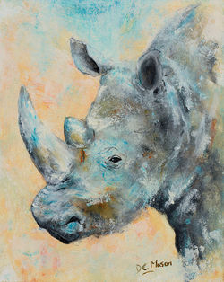 Rhino Portrait