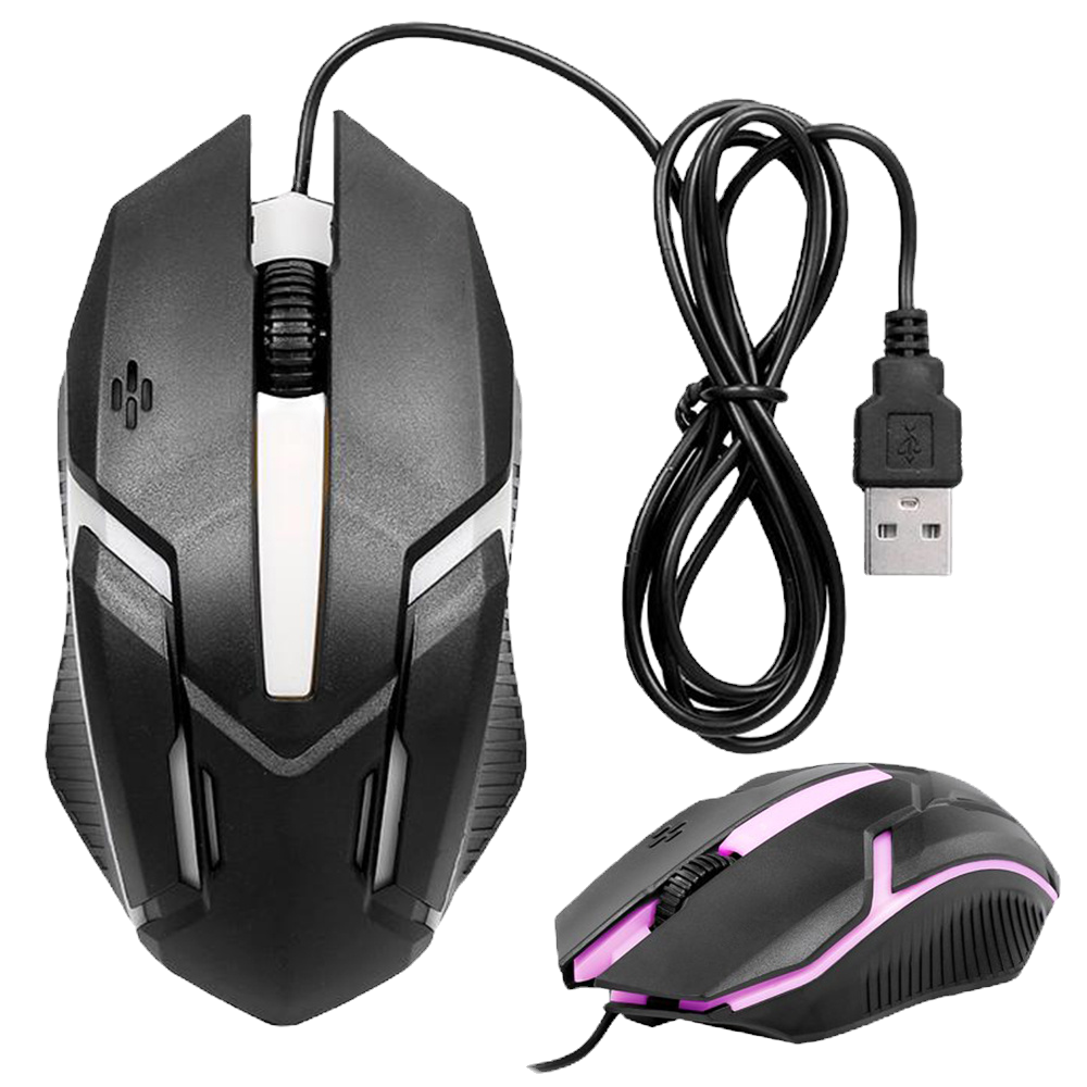 Gaming mouse RGB led (1200 dpi)