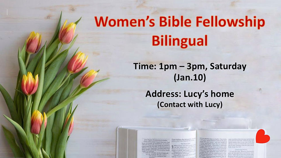 Saturday Women's Bible Fellowship