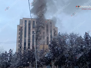 Հրդեհ՝ Աբովյանում նոր կառուցվող էլիտար շենքում. կրակն ու ծուխը տեսանելի էին մի քանի հարյուր մետրից