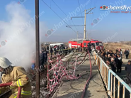 Արմավիրում բախվել են ջերմաքարշ գնացքն ու «BMW»-ն