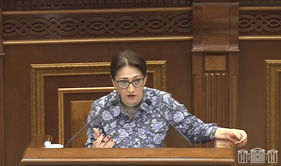 The government wants to decide who should lead the church, which means we don't have a legal country. Lilit Galstyan