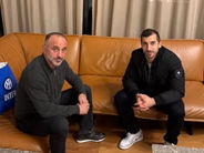 «Ինտեր»-«Յուվենտուս» խաղից հետո Եղիշե Մելիքյանը հանդիպել է Հենրիխ Մխիթարյանին