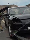 «Չայնիի» ոլորաններում «Porsche Cayenne»-ը մխրճվել է երկաթե արգելապատնեշի մեջ, կա զnհ