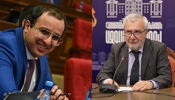 ՔՊ-ական պատգամավորներ Հայկ Սարգսյանի և Անդրանիկ Քոչարյանի գզվռտոցը ԱԺ-ում (տեսանյութ)