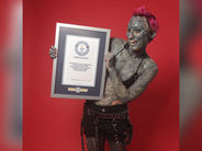 ԱՄՆ-ի բնակչուհին, մարմնի 99,98 %-ը դաջվածքներով ծածկելով, մտել է Գինեսի ռեկորդների գիրք