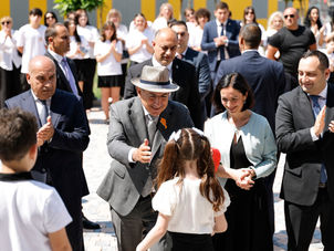 Pashinyan attended the opening ceremony of the reconstructed Hakob Kojoyan Educational Complex in Yerevan