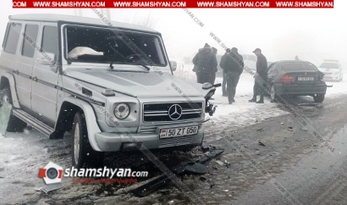 Խոշոր ավտովթար Սյունիքի մարզում․ 3 պայմանագրային զինծառայող տեղափոխվել է հիվանդանոց