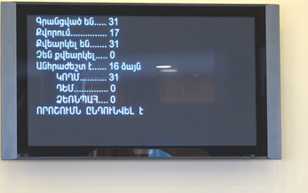 Արցախի ԱԺ-ն առաջին ընթերցմամբ ընդունեց «Բռնազավթված տարածքների մասին» օրինագիծը