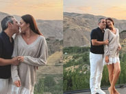 Երրորդ երեխային սպասող Լուսինե Թովմասյանն ու ամուսինը նշել են իրենց ամուսնության 12-րդ տարին