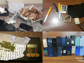 Թմրամիջոցներ, բջջային հեռախոսներ, wi-fi սարքեր․ ՔԿՀ-ներում հայտնաբերված արգելված իրերի` հոկտեմբերի հաշվետվությունը