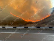 Ծովագյուղում 25 հա խոտածածկ տարածք է այրվում