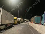 Լարված իրավիճակ՝ Վերին Լարսում․ հայկական բեռնատարներին չեն թողնում մտնել ՌԴ