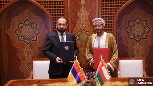 Արարատ Միրզոյանը և Օմանի ԱԳ նախարարը ստորագրել են քաղաքական խորհրդակցություններ անցկացնելու մասին փոխըմբռնման հուշագիր