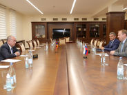 Պաշտպանության նախարարն ընդունել է «Հարավկովկասյան երկաթուղի» ՓԲԸ գլխավոր տնօրենին