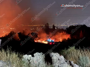 Հրդեհ՝ Երևանում. կրակն ու ծուխը տեսանելի էին մոտ 1 կմ-ից