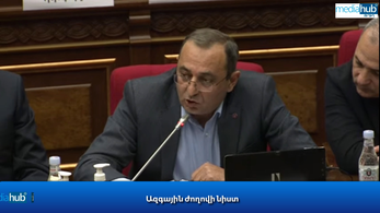 Հերթական անգամ քողարկվում է հետընտրական շրջանում կատարված ապօրինությունները. Մինասյան