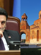 Ինֆորմացիան ճշտում ենք, արձագանքը կլինի. Սիմոնյանը՝ Ստեփանակերտի առաջնորդանիստ եկեղեցու մասին