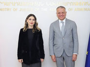 Արդարադատության ոլորտում իրականացված ծրագրերի ամփոփում. Սրբուհի Գալյանն ընդունել է ԵՄ դեսպան Վասիլիս Մարագոսին