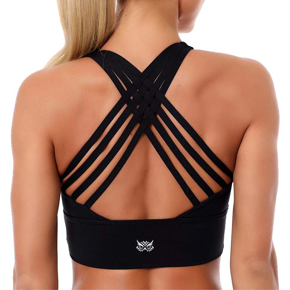 Thumbnail: Owl Lace Sports Bra