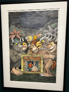 Children's illustration by Maurice Sendak.