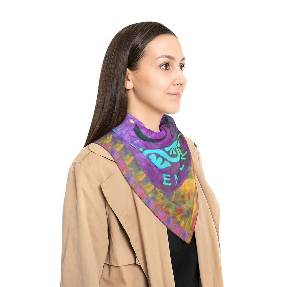 Thumbnail: Come Join the Dance- Colorful Boho Scarf! 