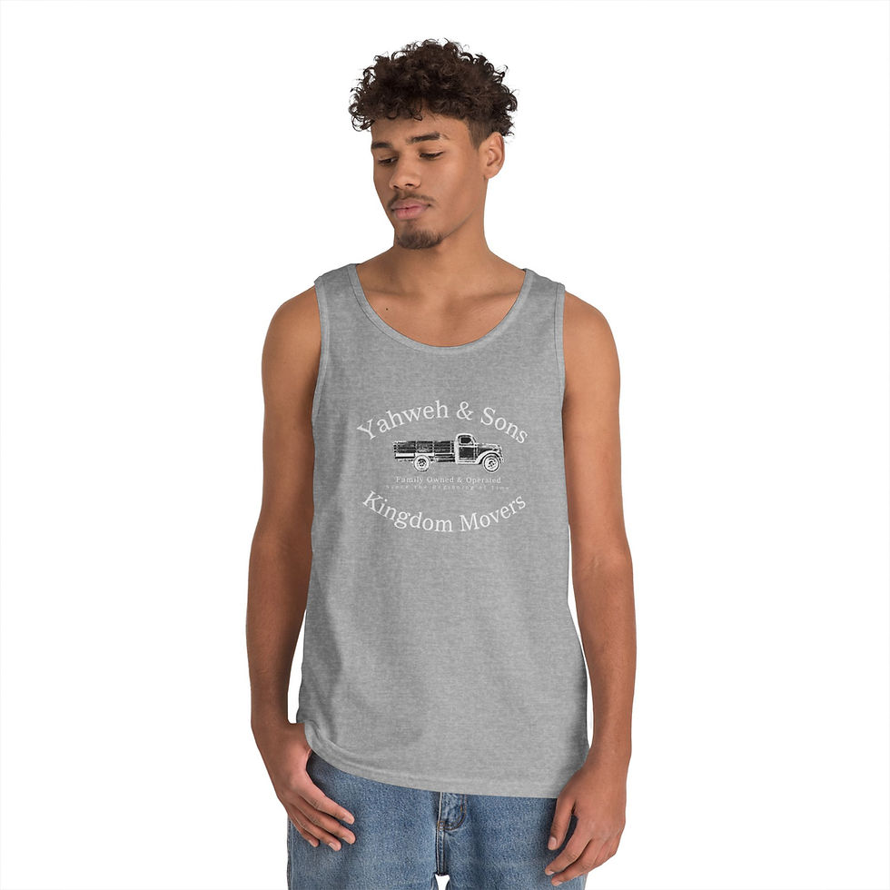 Thumbnail:  'Kingdom Movers'  Tank Top – Faith-Based Vintage Truck Design