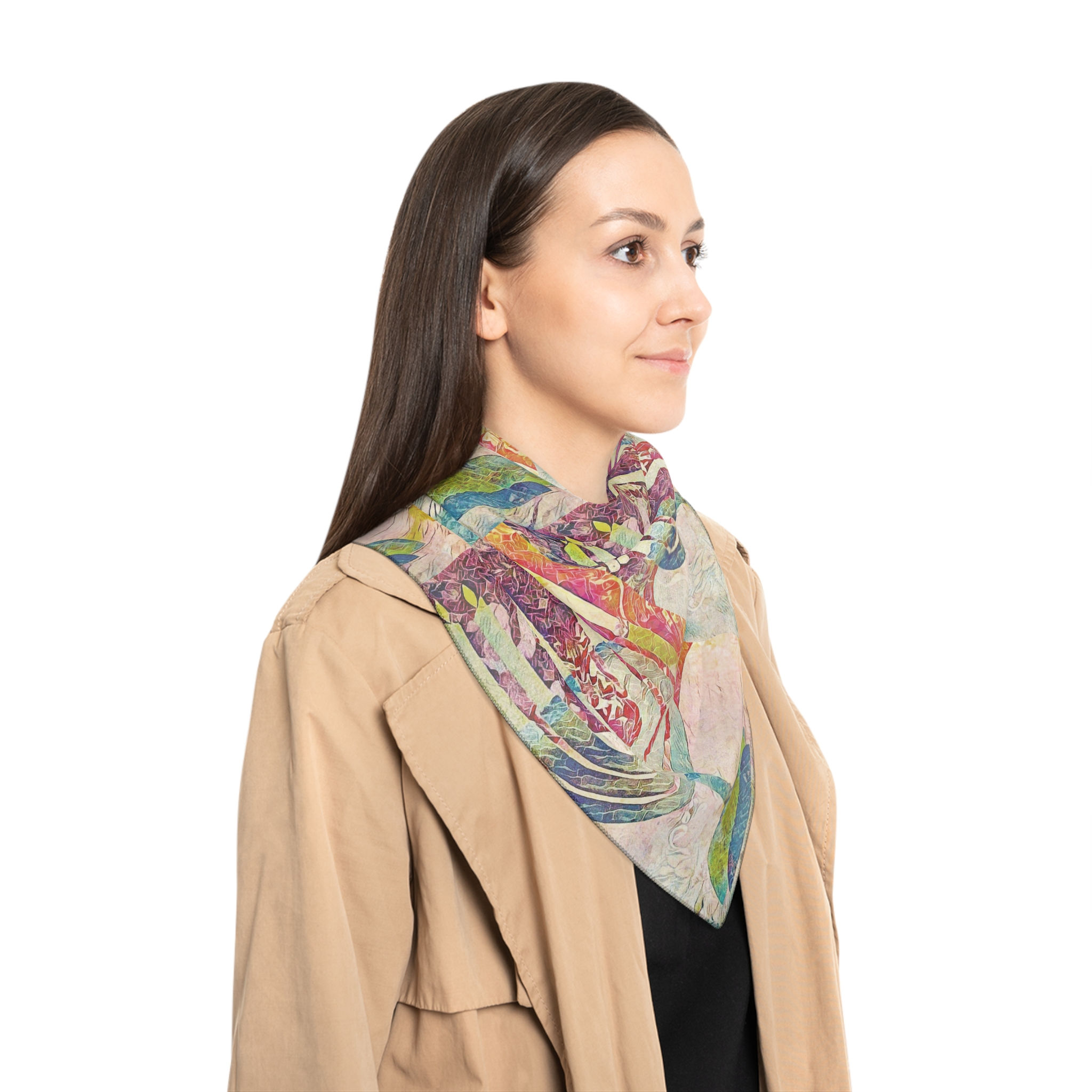  Colorful Menorah Pattern Scarf! 