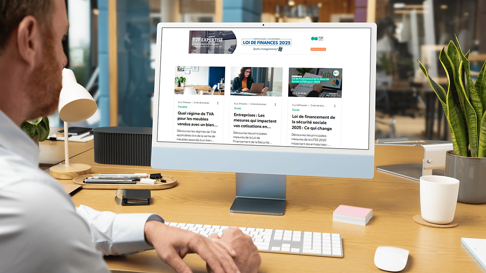 Restez informés des évolutions fiscales et comptables avec la lettre d'information T2F