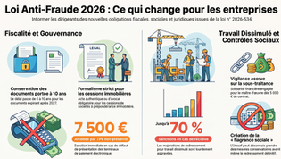Loi fraudes sociales et fiscales 2026 : impacts entreprises