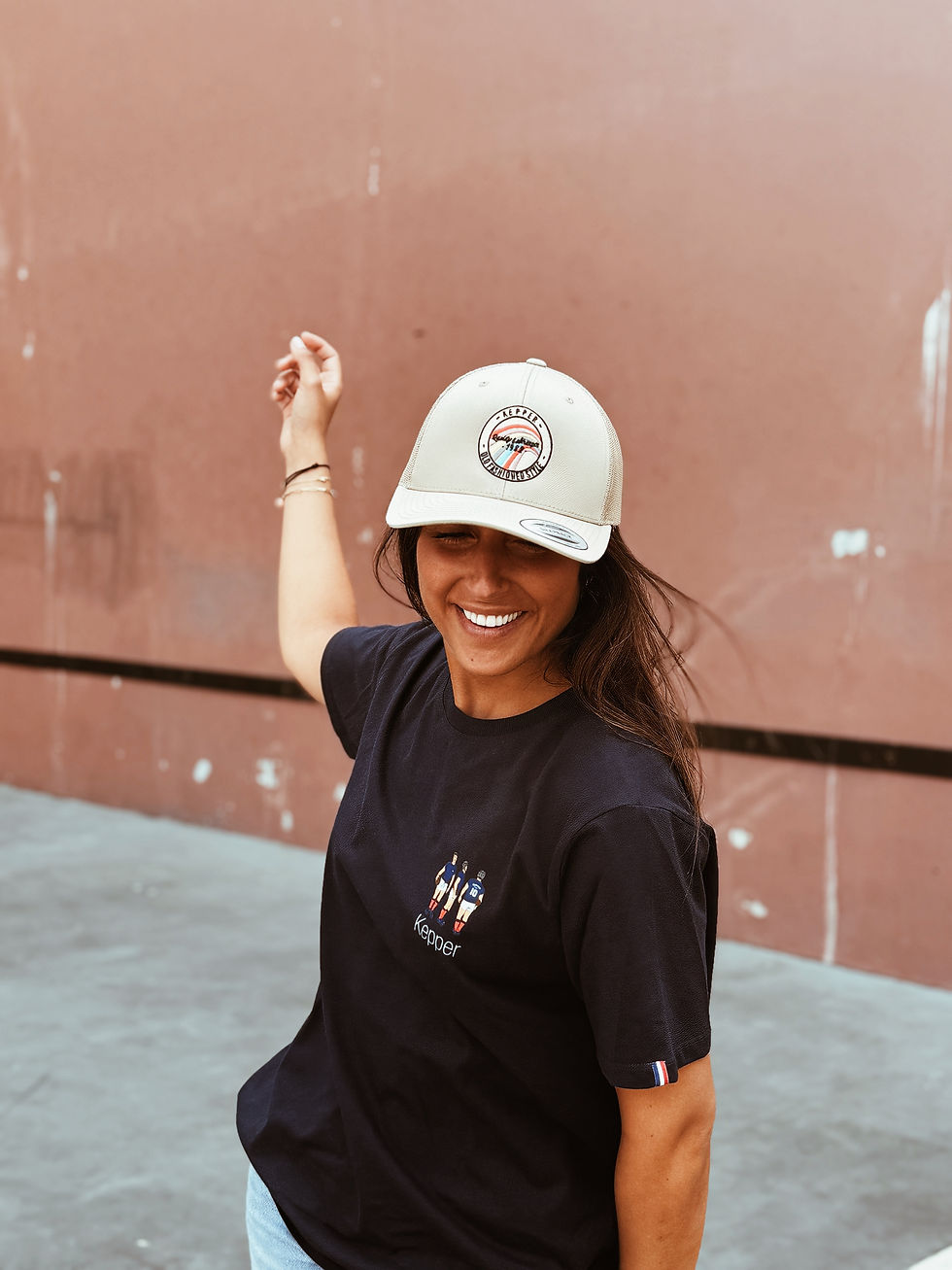 T-SHIRT MARINE RUGBY KEPPER