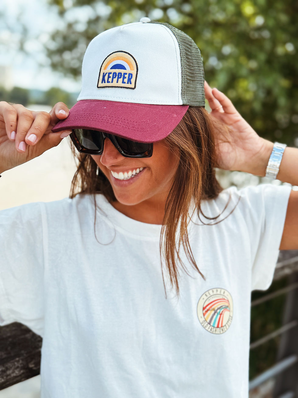 Casquette kepper brodée