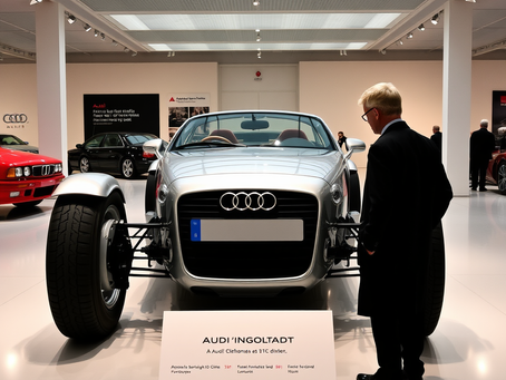 LE MUSÉE AUDI D'INGOLSTADT : UN VOYAGE DANS L'HISTOIRE DE L'AUTOMOBILE ALLEMANDE