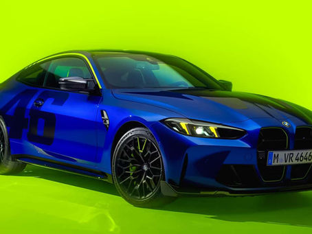 BMW M4 CS EDITION VR46 : L'ULTIME HOMMAGE À VALENTINO ROSSI