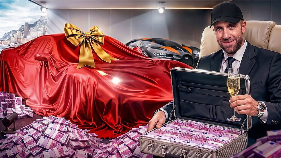 L'ACHAT LE PLUS FOU DE GMK : UNE FERRARI 812 SUPERCAR DANS LE GARAGE