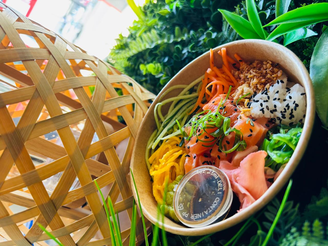 Arranged Food and Objects