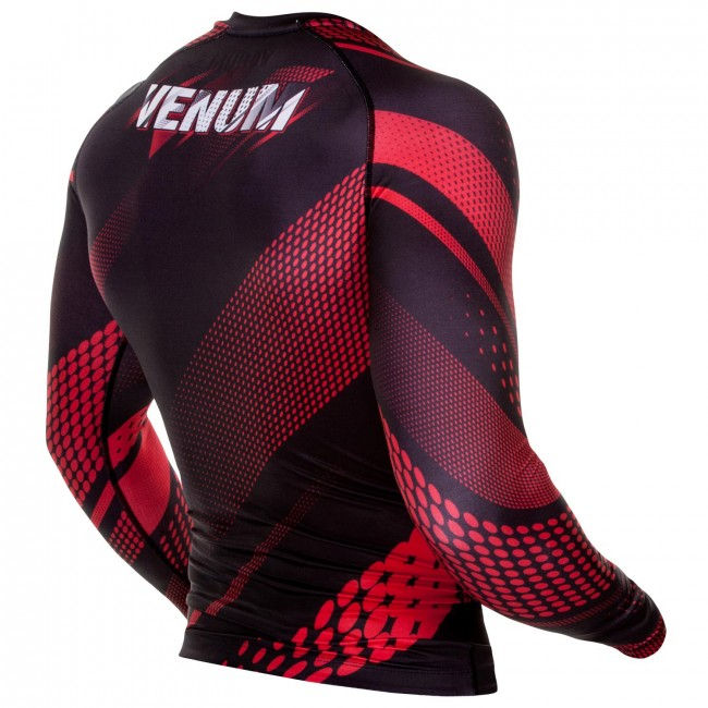 Miniaturbild: VENUM Rashguard Langarm 'Rapid' / Schwarz-Rot