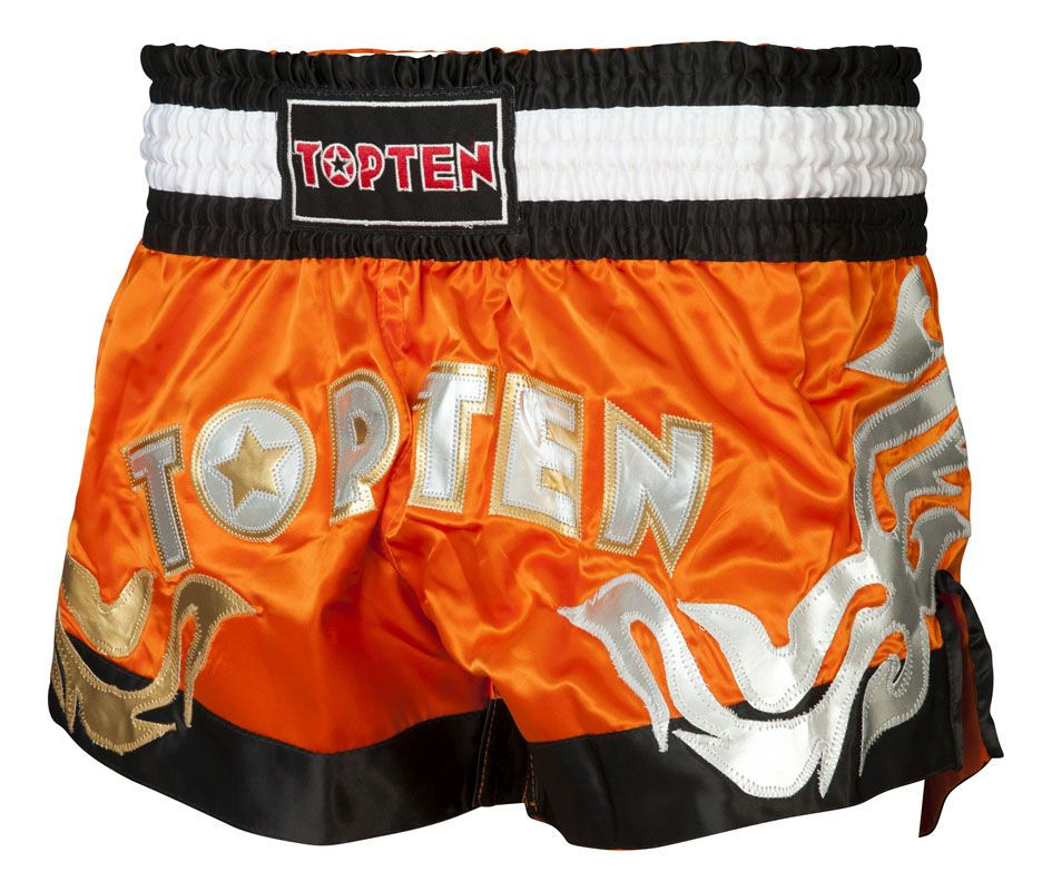Miniaturbild: Thaiboxing Shorts "TOP TEN" NEON