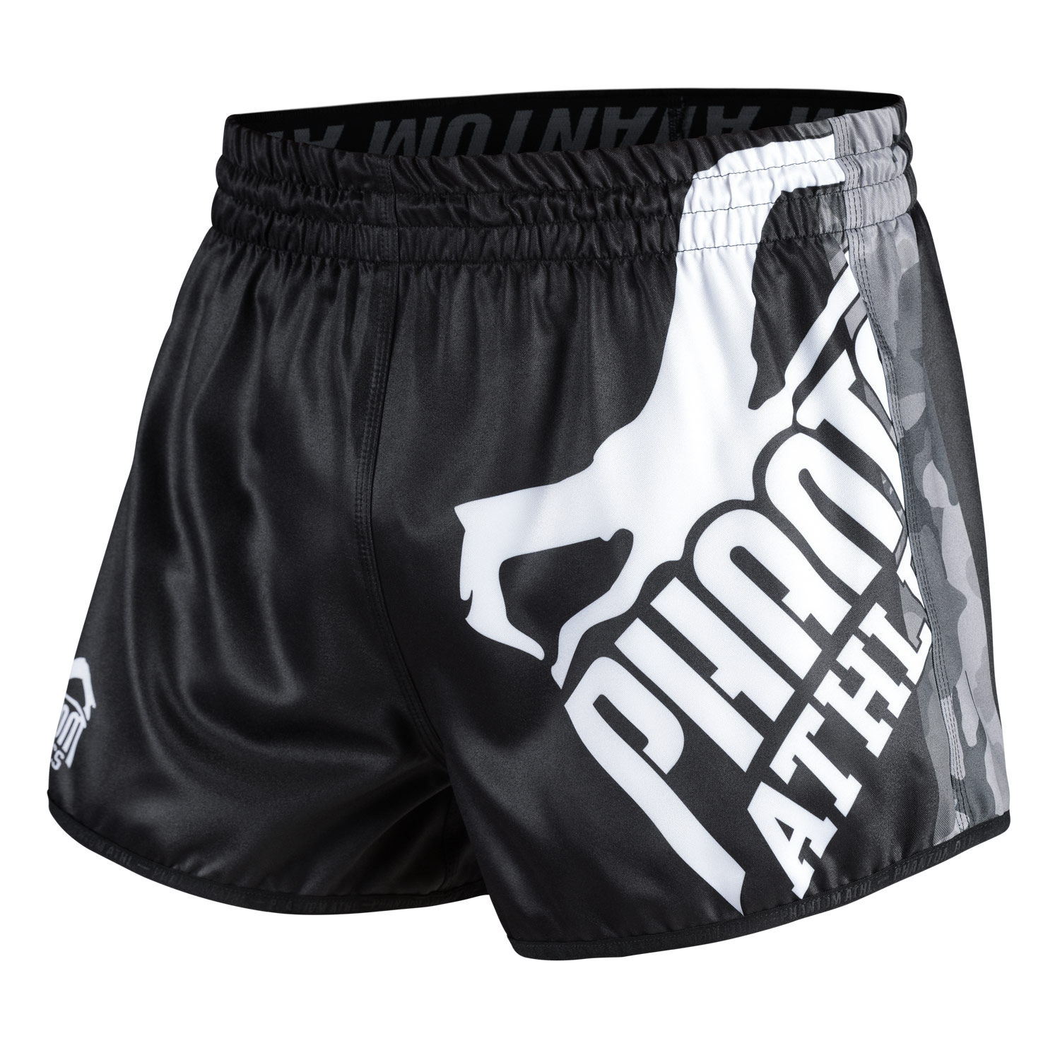PHANTOM Athletics Fightshorts 'Revolution' / Schwarz-Camo