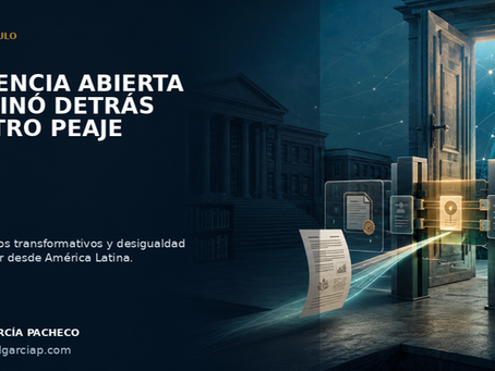La ciencia abierta terminó detrás de otro peaje