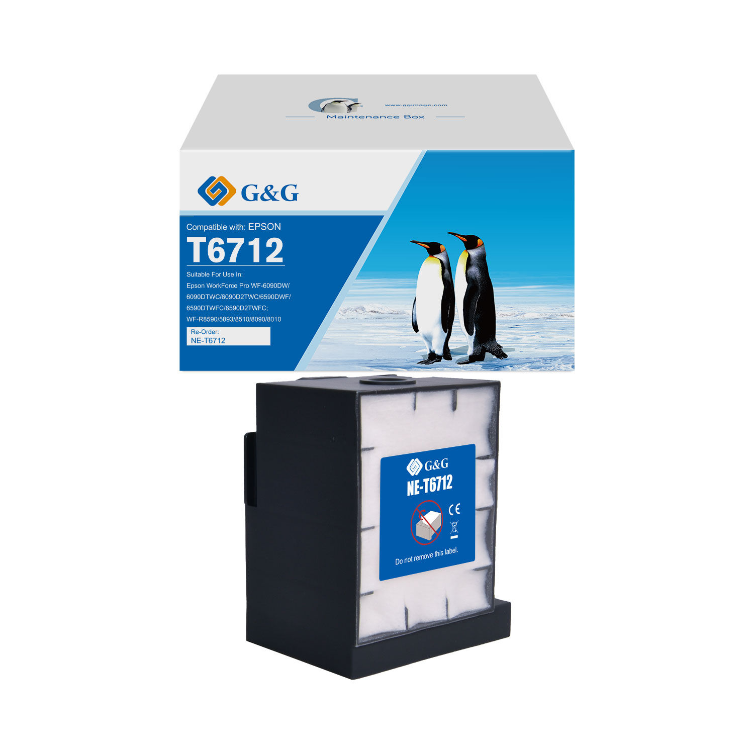 Caja Mantenimiento para Epson T6712