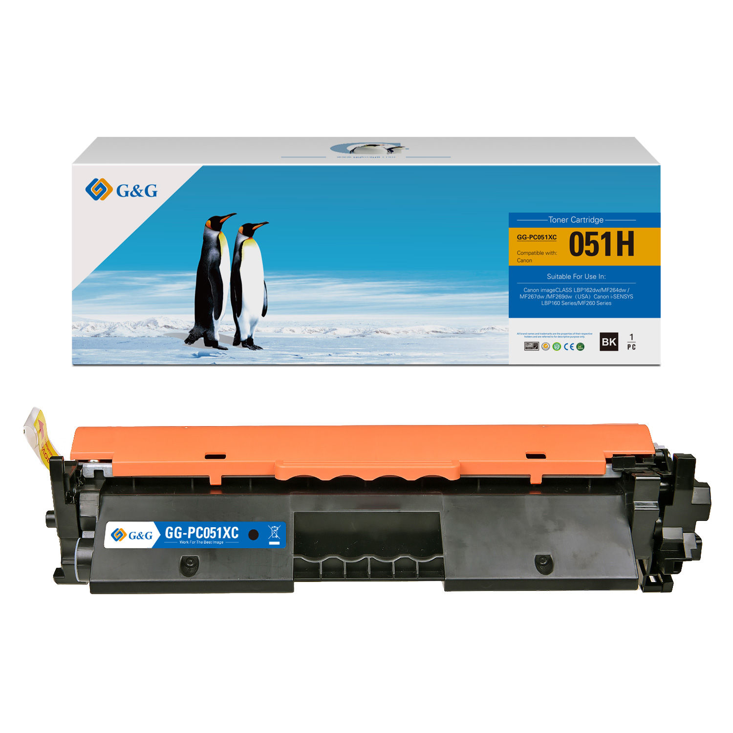 Toner para Canon CRG 51H Negro