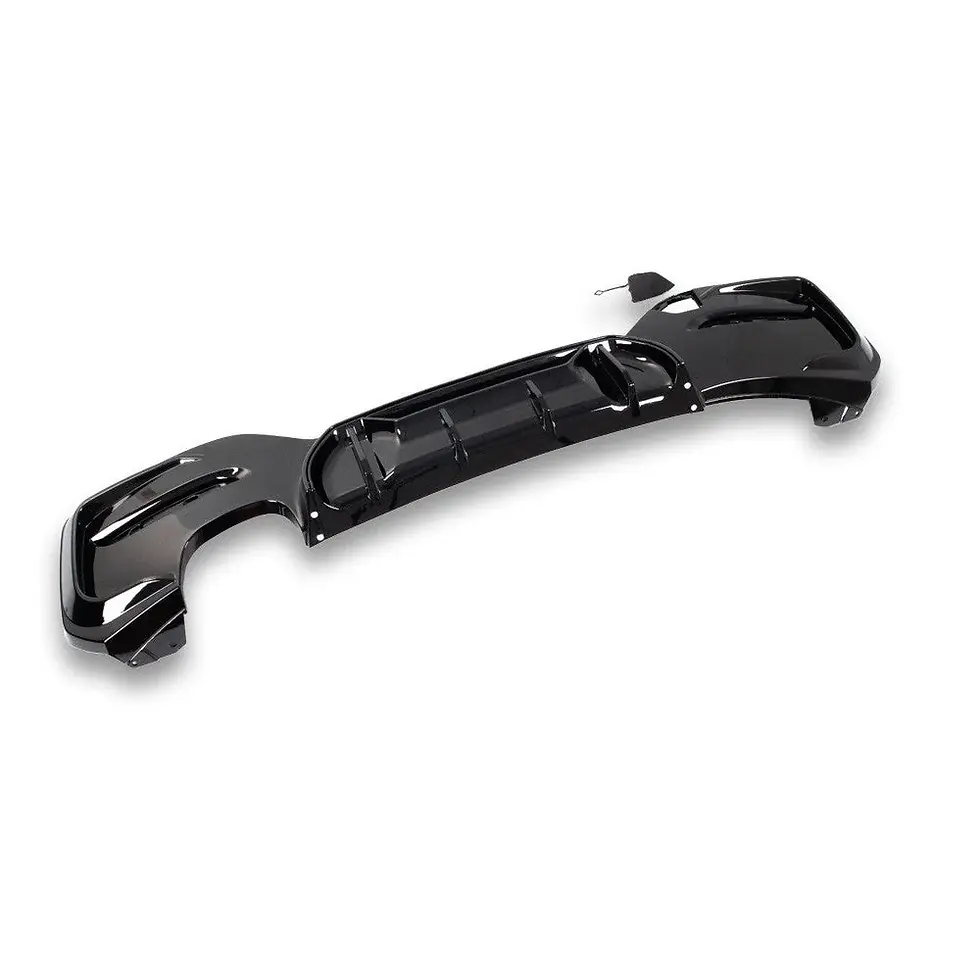 Thumbnail: CP STYLE GLOSS BLACK REAR DIFFUSER - BMW F20 1 SERIES LCI