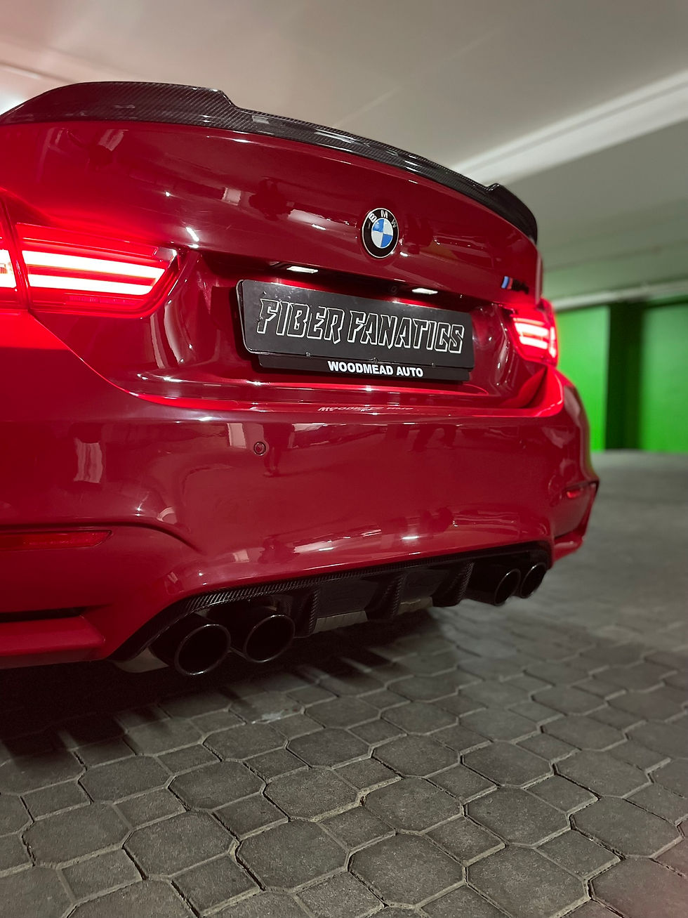 BMW F80 F82 F83 M Performance Carbon Fiber Diffuser