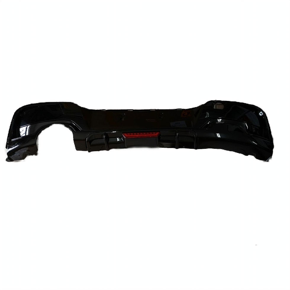 Thumbnail: F1 STYLE GLOSS BLACK REAR DIFFUSER - BMW F20 1 SERIES