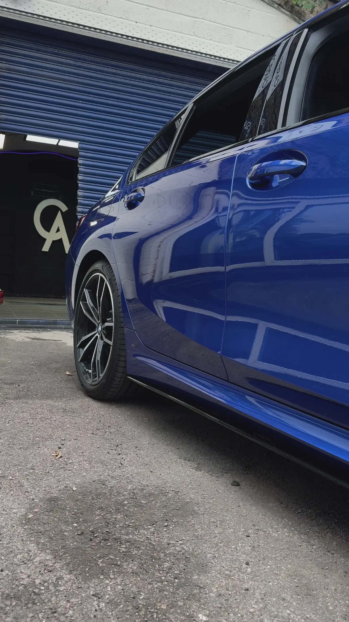 MP STYLE GLOSS BLACK SIDE SKIRTS- BMW G20 3 SERIES