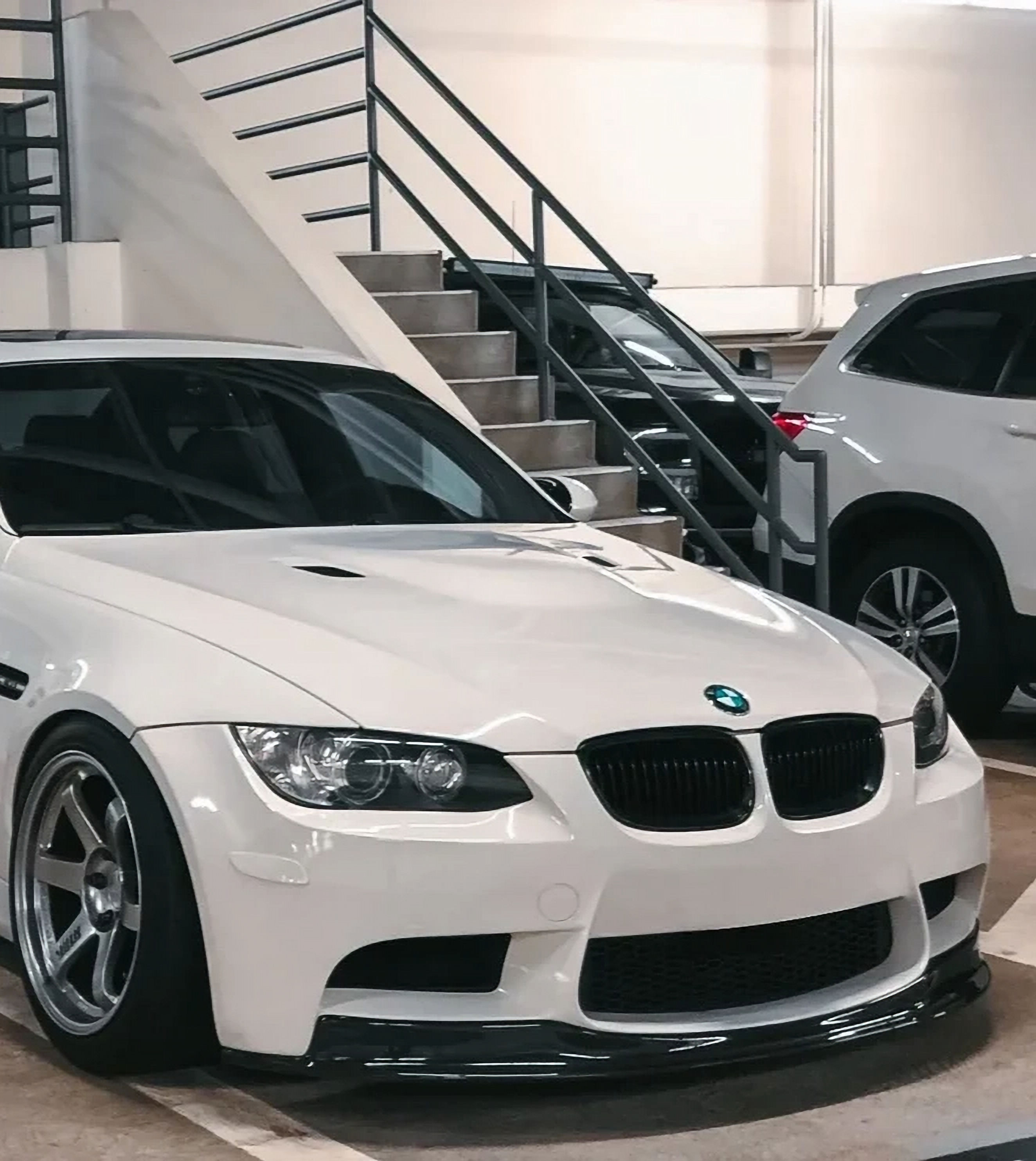 AK STYLE CARBON FIBER FRONT LIP - BMW E90/92 M3